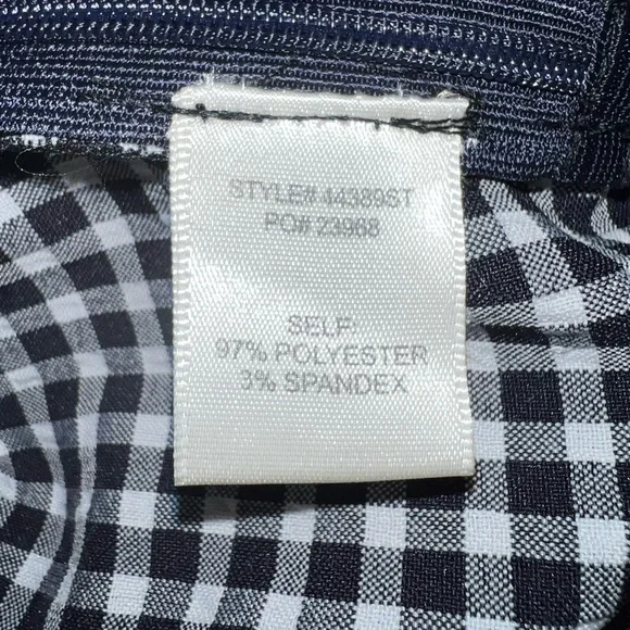 Skies are Blue Gingham Flowy Blouse - Picture 6 of 8